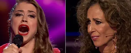 Ana emociona a Rosario Flores con la versión de ‘A tu vera’ en ‘La Voz’ Ana emociona a Rosario Flores con la versión de ‘A tu vera’ en ‘La Voz’