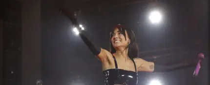 Aitana durante un concierto Aitana durante un concierto