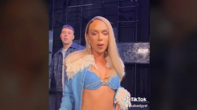 Bad Gyal y Quevedo, en el vídeo adelanto de su canción 'Real G'.