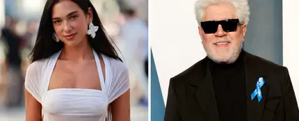 Dua Lipa entrevista a Pedro Almodóvar en su podcast 'Dua Lipa: At Your Service' Dua Lipa entrevista a Pedro Almodóvar en su podcast 'Dua Lipa: At Your Service'