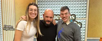 Eva Soriano e Iggy Rubín con El Niño de Elche. Eva Soriano e Iggy Rubín con El Niño de Elche.