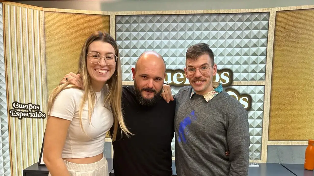 Eva Soriano e Iggy Rubín con El Niño de Elche. Eva Soriano e Iggy Rubín con El Niño de Elche.