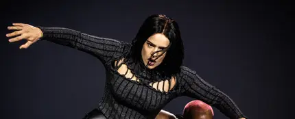 Rosalía, durante su concierto en Braga (Portugal) en noviembre de 2022. Rosalía, durante su concierto en Braga (Portugal) en noviembre de 2022.