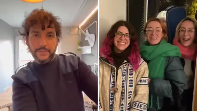 Fran Perea y Las Ginebras graban una nueva versión de 'La chica de la habitación de al lado"