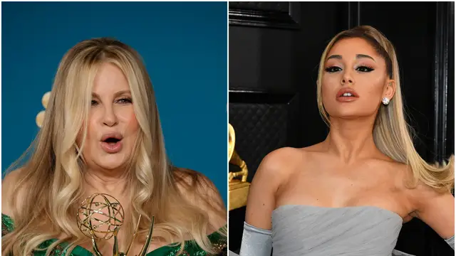 Jennifer Coolidge y Ariana Grande
