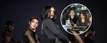 Dua Lipa y Camila Morrone dándolo todo en el concierto de Rosalía Dua Lipa y Camila Morrone dándolo todo en el concierto de Rosalía