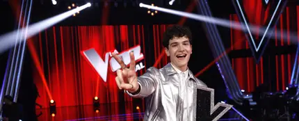 Javier Crespo ganador de 'La voz' Javier Crespo ganador de 'La voz'
