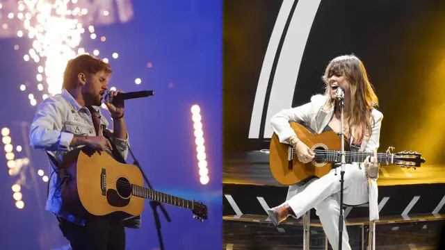 Dani Fernández, invitado sorpresa en el concierto de Vanesa Martín en el WiZink Center