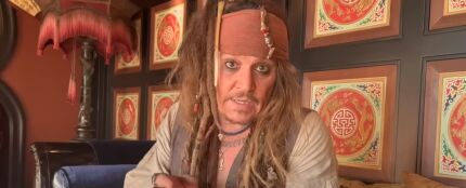 Johnny Depp vuelve a ponerse en la piel del Capitán Jack Sparrow 
