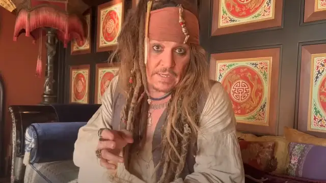Johnny Depp vuelve a ponerse en la piel del Capitán Jack Sparrow