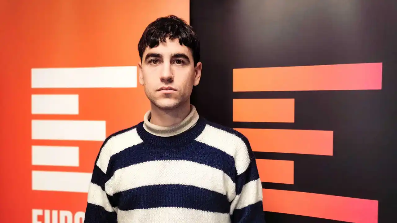 Àlex Monner en los estudios de Europa FM Àlex Monner en los estudios de Europa FM