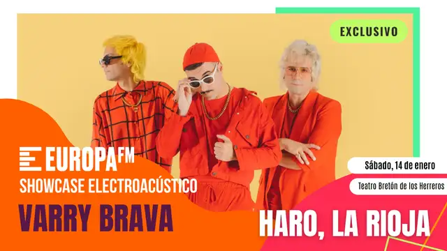 Apúntate al showcase de Varry Brava el sábado 14 de enero en Haro