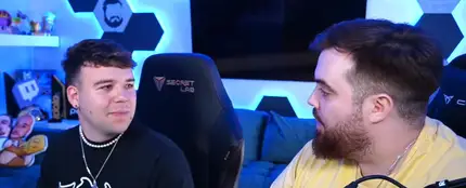 Quevedo e Ibai Llanos charlando en su canal de Twitch Quevedo e Ibai Llanos charlando en su canal de Twitch