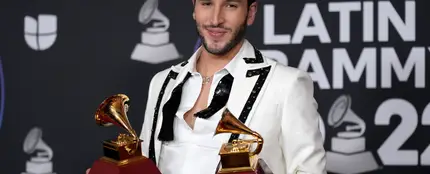 Sebastian Yatra, en los Latin Grammy 2022. Sebastian Yatra, en los Latin Grammy 2022.