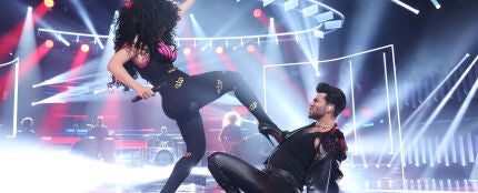 Agoney y Ruth Lorenzo, cuero y provocación como Adam Lambert y Lady Gaga Agoney y Ruth Lorenzo, cuero y provocación como Adam Lambert y Lady Gaga