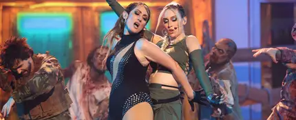 Ana Morgade y Eva Soriano perrean entre zombis como Ana Mena y Belinda Ana Morgade y Eva Soriano perrean entre zombis como Ana Mena y Belinda