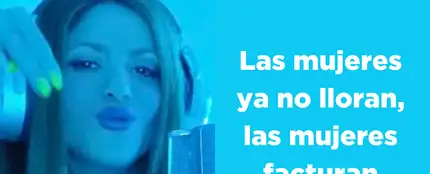 Shakira y la letra de la sesión 53 de Bizarrap Shakira y la letra de la sesión 53 de Bizarrap