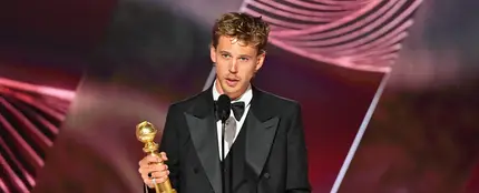 Austin Butler, en la ceremonia de entrega de los Globos de Oro 2023. Austin Butler, en la ceremonia de entrega de los Globos de Oro 2023.