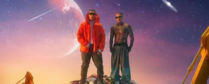 Portada de 'Panties y Brasieres' de Rauw Alejandro y Daddy Yankee Portada de 'Panties y Brasieres' de Rauw Alejandro y Daddy Yankee