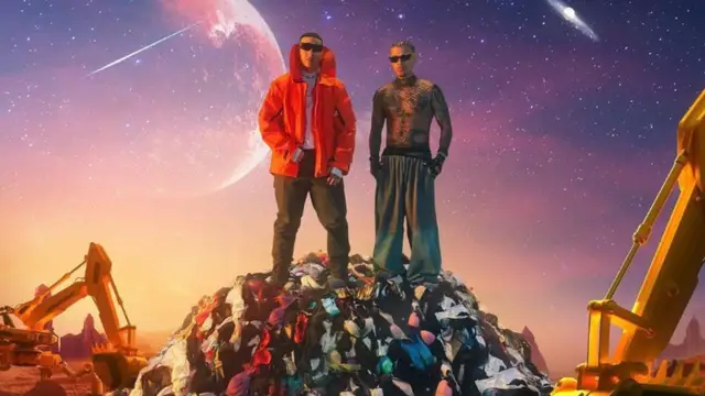 Portada de 'Panties y Brasieres' de Rauw Alejandro y Daddy Yankee