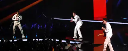 Meler, durante su actuación en la semifinal del Benidorm Fest 2023. Meler, durante su actuación en la semifinal del Benidorm Fest 2023.