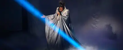 Sharonne, durante su actuación en la semifinal del Benidorm Fest 2023. Sharonne, durante su actuación en la semifinal del Benidorm Fest 2023.