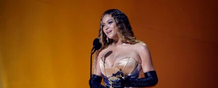 Beyonce, en la ceremonia de entrega de los premios Grammy 2023.