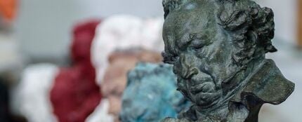 Los cabezones de los Premios Goya
