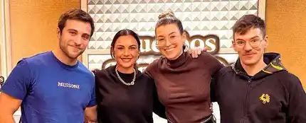 Miren Ibarguren y Pol Monen visitan 'Cuerpos especiales' Miren Ibarguren y Pol Monen visitan 'Cuerpos especiales'