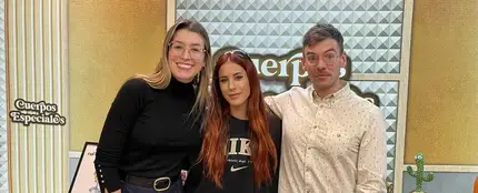 Eva Soriano e Iggy Rubín con Vicco Eva Soriano e Iggy Rubín con Vicco
