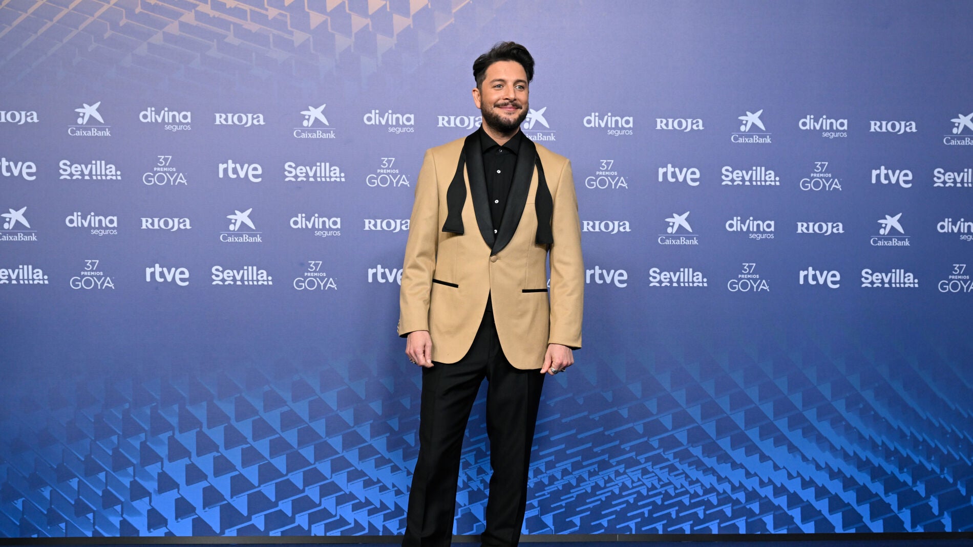 Manuel Carrasco, en los premios Goya 2023.