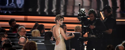 Clara Lago, durante la gala de los Goya 2023. Clara Lago, durante la gala de los Goya 2023.