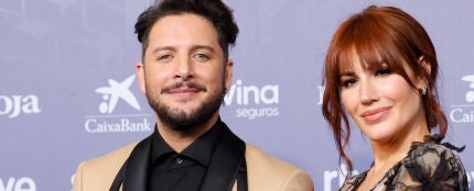 Manuel Carrasco y Almudena Navalón en los premios Goya 2023
