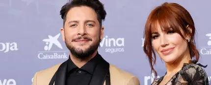 Manuel Carrasco y Almudena Navalón en los premios Goya 2023 Manuel Carrasco y Almudena Navalón en los premios Goya 2023
