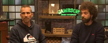 Damián Mollá y Juan Ibáñez en 'Tómatelo menos en serio'. Damián Mollá y Juan Ibáñez en 'Tómatelo menos en serio'.