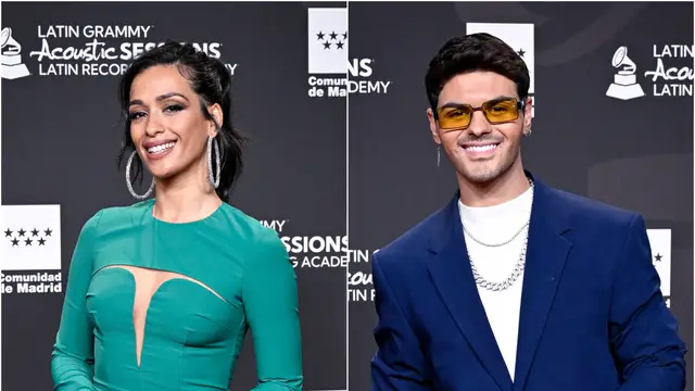 Chanel y Abraham Mateo