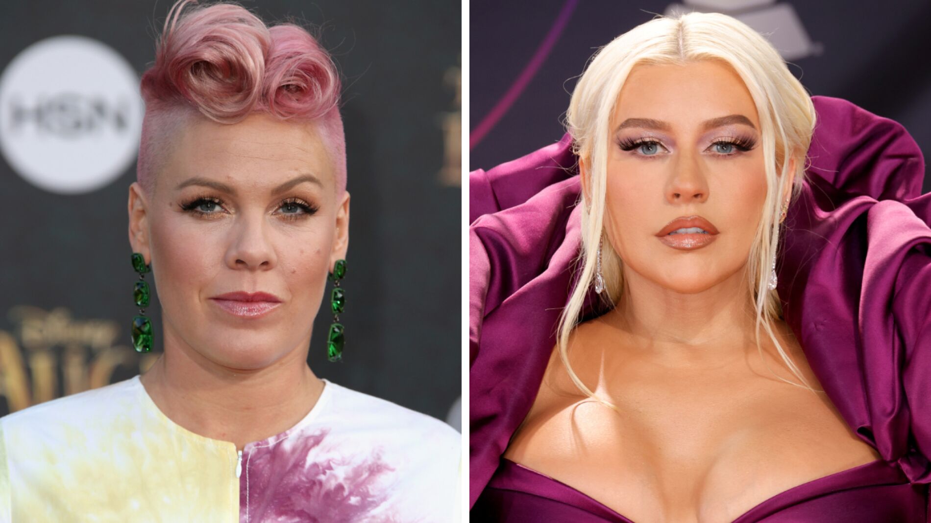 Pink, harta de la polémica con Christina Aguilera, le manda un mensaje directo a la artista Europa FM foto imagen