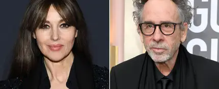 Monica Belluci y Tim Burton sorprenden como nueva pareja paseando por París Monica Belluci y Tim Burton sorprenden como nueva pareja paseando por París