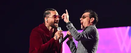 Maluma y Marc Anthony en los Premios Lo Nuestro 2023 Maluma y Marc Anthony en los Premios Lo Nuestro 2023