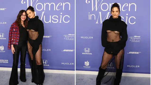Rosalía, en la alfombra roja de los premios Billboard Women in Music