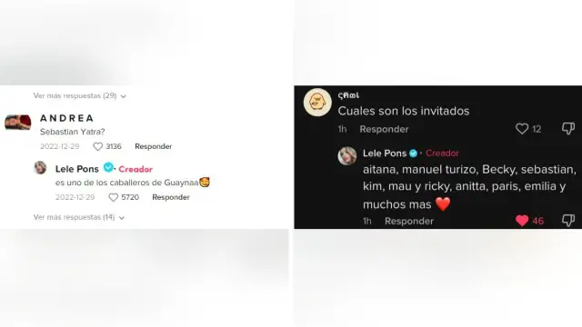 Los invitados de la boda de Lele Pons