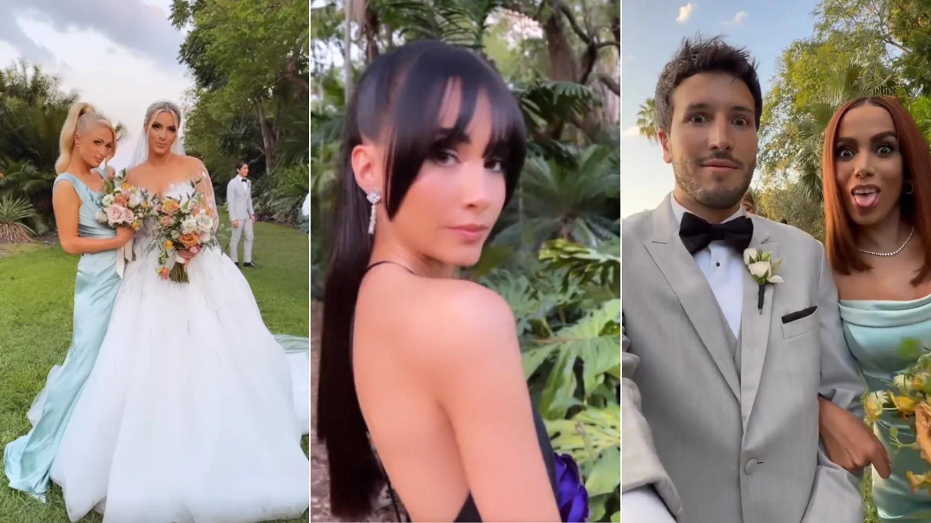 Aitana, Sebastián Yatra, Paris Hilton, Chayanne, Camila Cabello... Los invitados más top de la boda de Lele Pons y Guaynna 