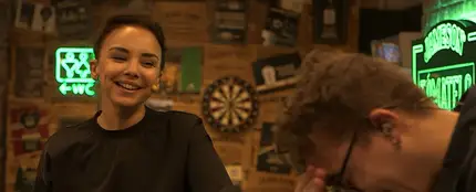 Chenoa con Ventura en 'Tómatelo menos en serio'. Chenoa con Ventura en 'Tómatelo menos en serio'.