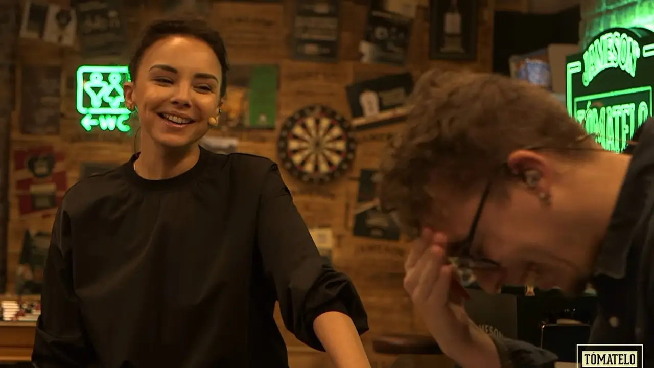 Chenoa con Ventura en 'Tómatelo menos en serio' Chenoa con Ventura en 'Tómatelo menos en serio'