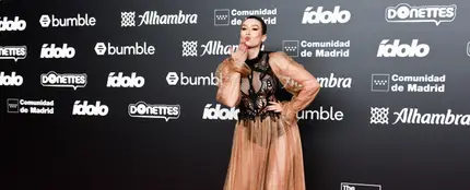 Eva Soriano, en la alfombra roja de los premios Ídolo 2023. Eva Soriano, en la alfombra roja de los premios Ídolo 2023.