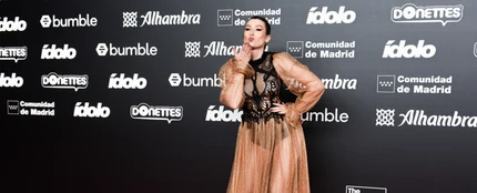 Eva Soriano, en la alfombra roja de los premios Ídolo 2023. Eva Soriano, en la alfombra roja de los premios Ídolo 2023.