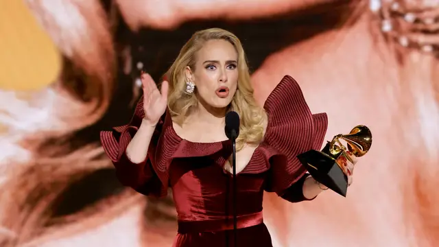 Adele en la 95 edición de los Grammy