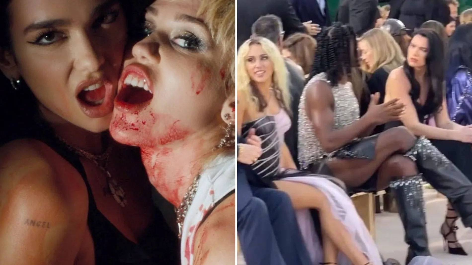 De besarse a ignorarse: el motivo del enfado entre Dua Lipa y Miley Cyrus  