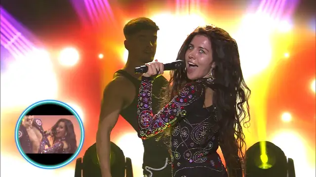 En exclusiva, el ensayo de Andrea Guasch como Chanel con 'SloMo' para 'Tu cara me suena