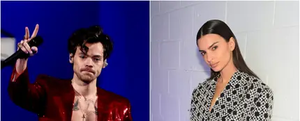 Harry Styles y Emily Ratajkowski Harry Styles y Emily Ratajkowski